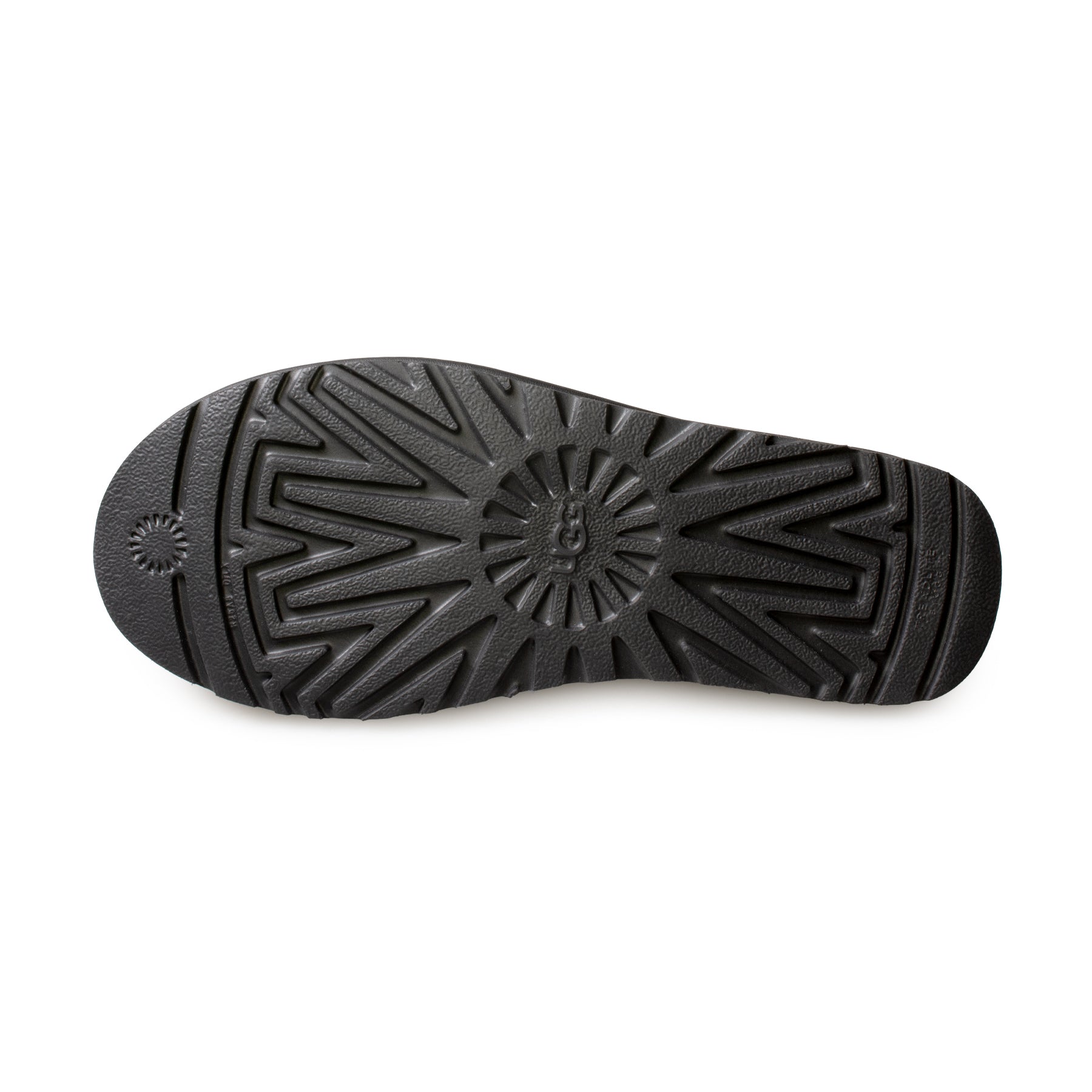 UGG Mini Bailey Logo Strap Ultra Matte Black Boots - Women's - Image 6