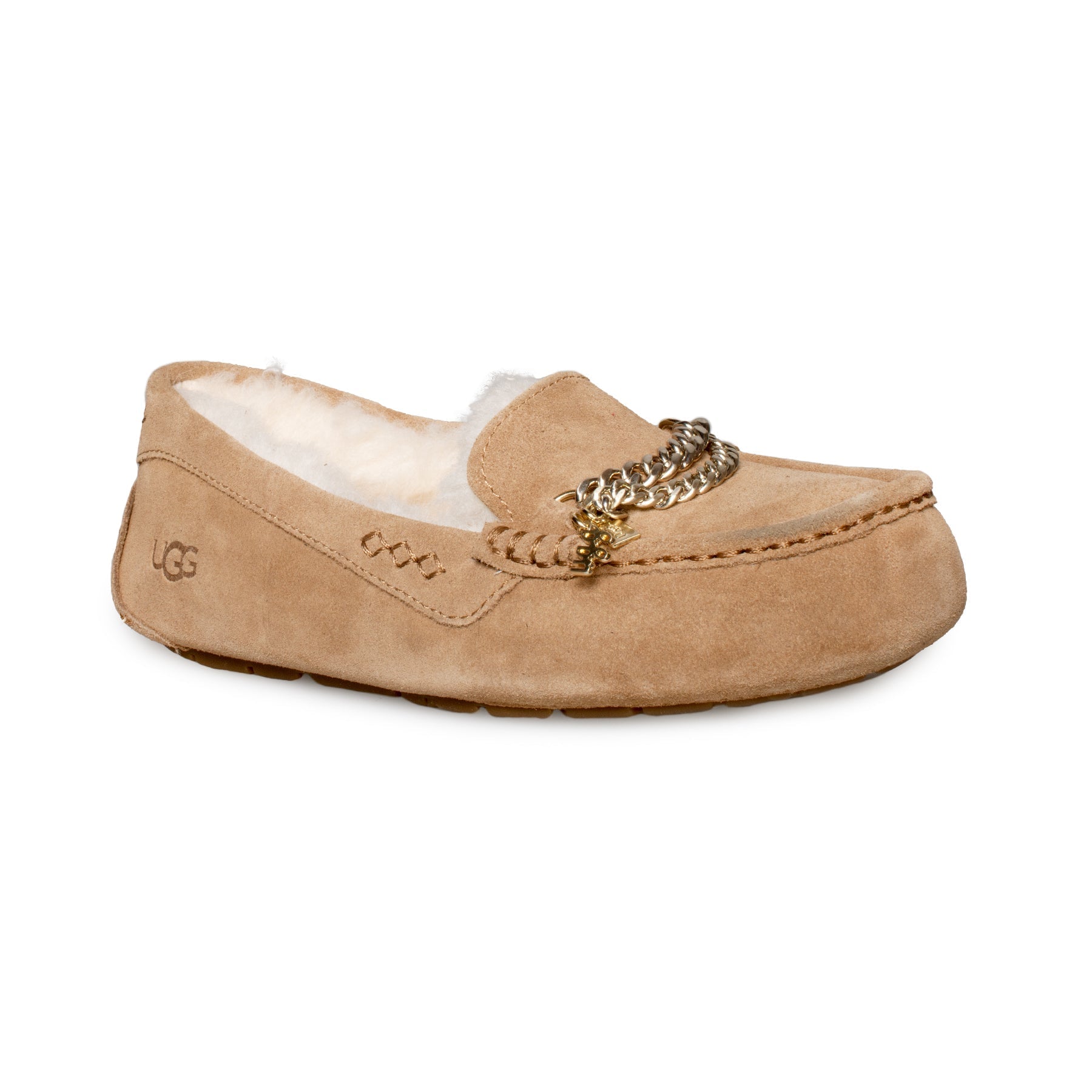 UGG Ansley Chain Chestnut Slippers - Women's - Image 2