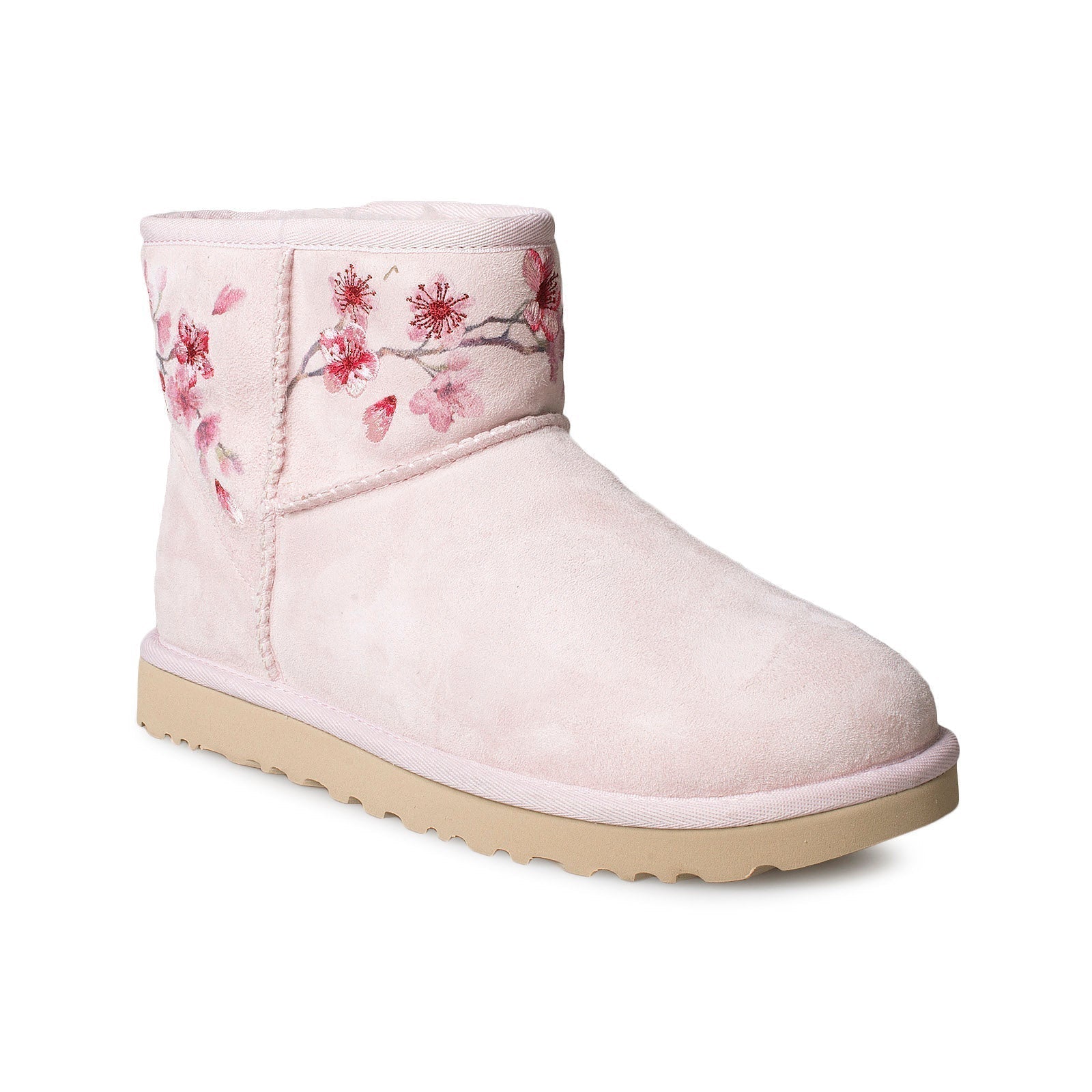 UGG Classic Mini Blossom Seashell Pink Boots - Women's - Image 2