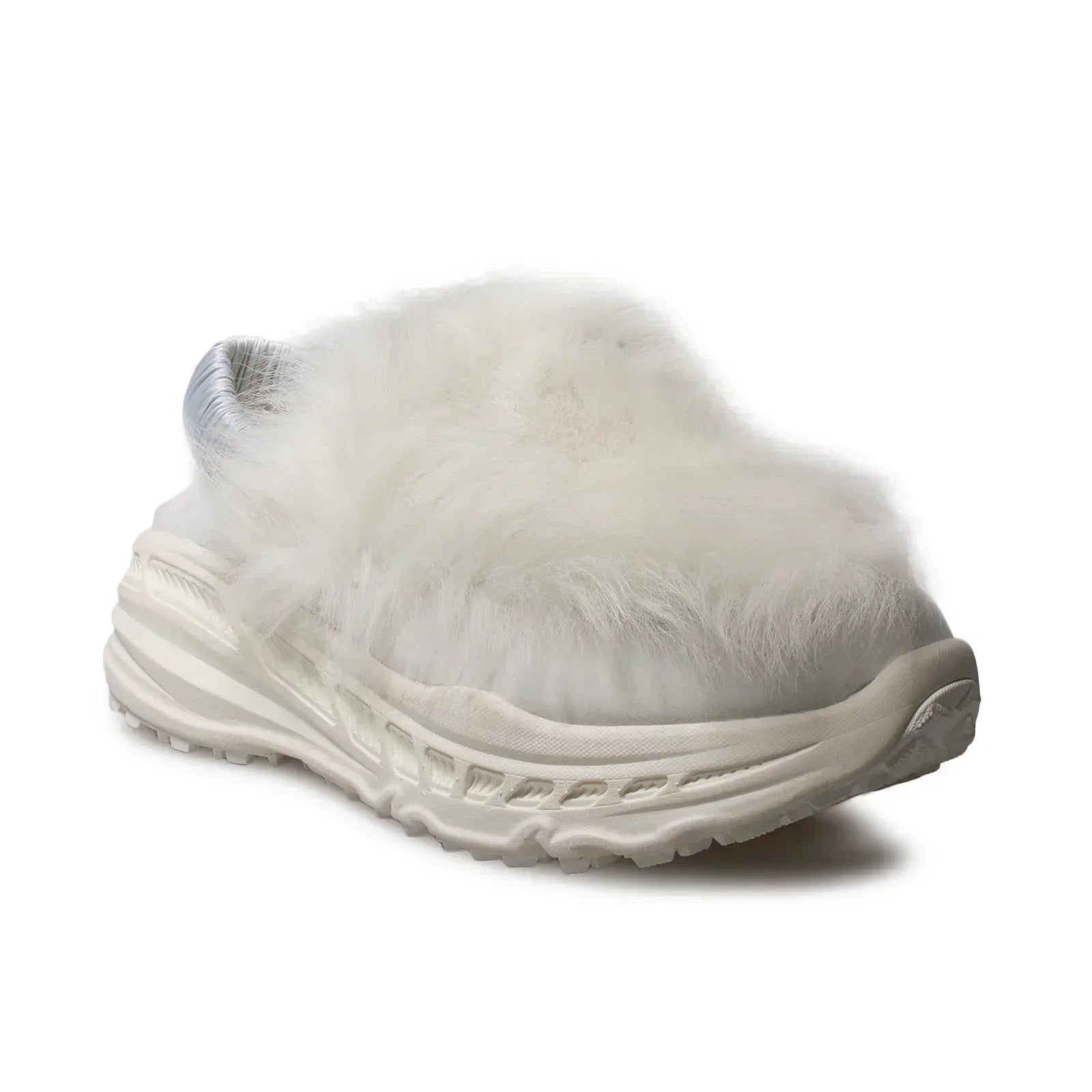 UGG Fluffy Runner White Sneakers - Women's - Image 2