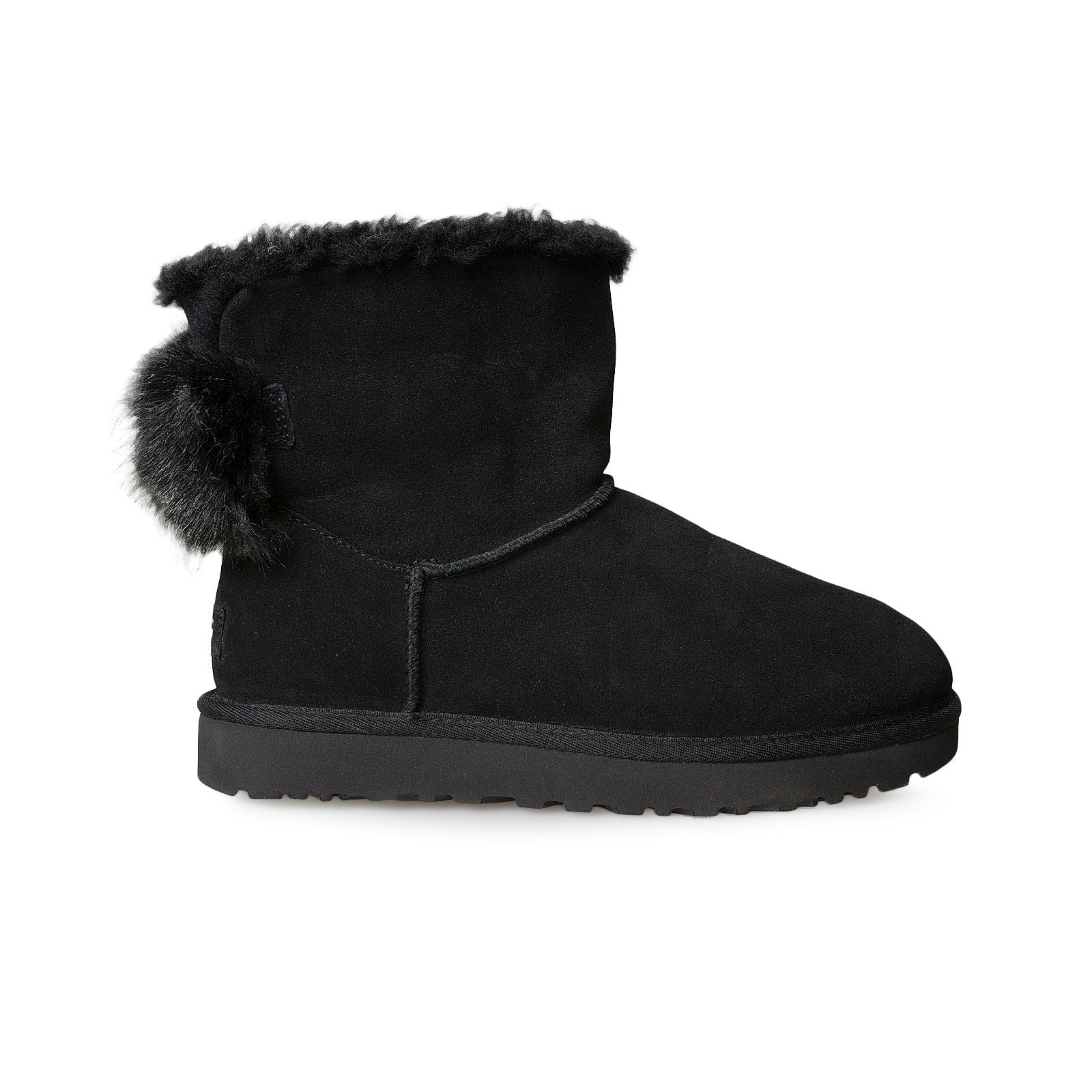UGG Mini Emmie Bow Black Boots - Women's - Image 2