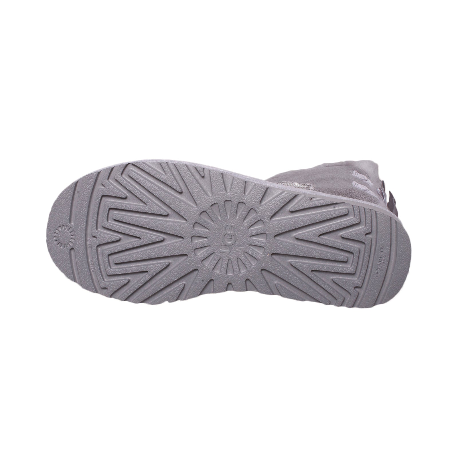 UGG Bailey Bow Glisten Silver Boots - Women's - Image 6