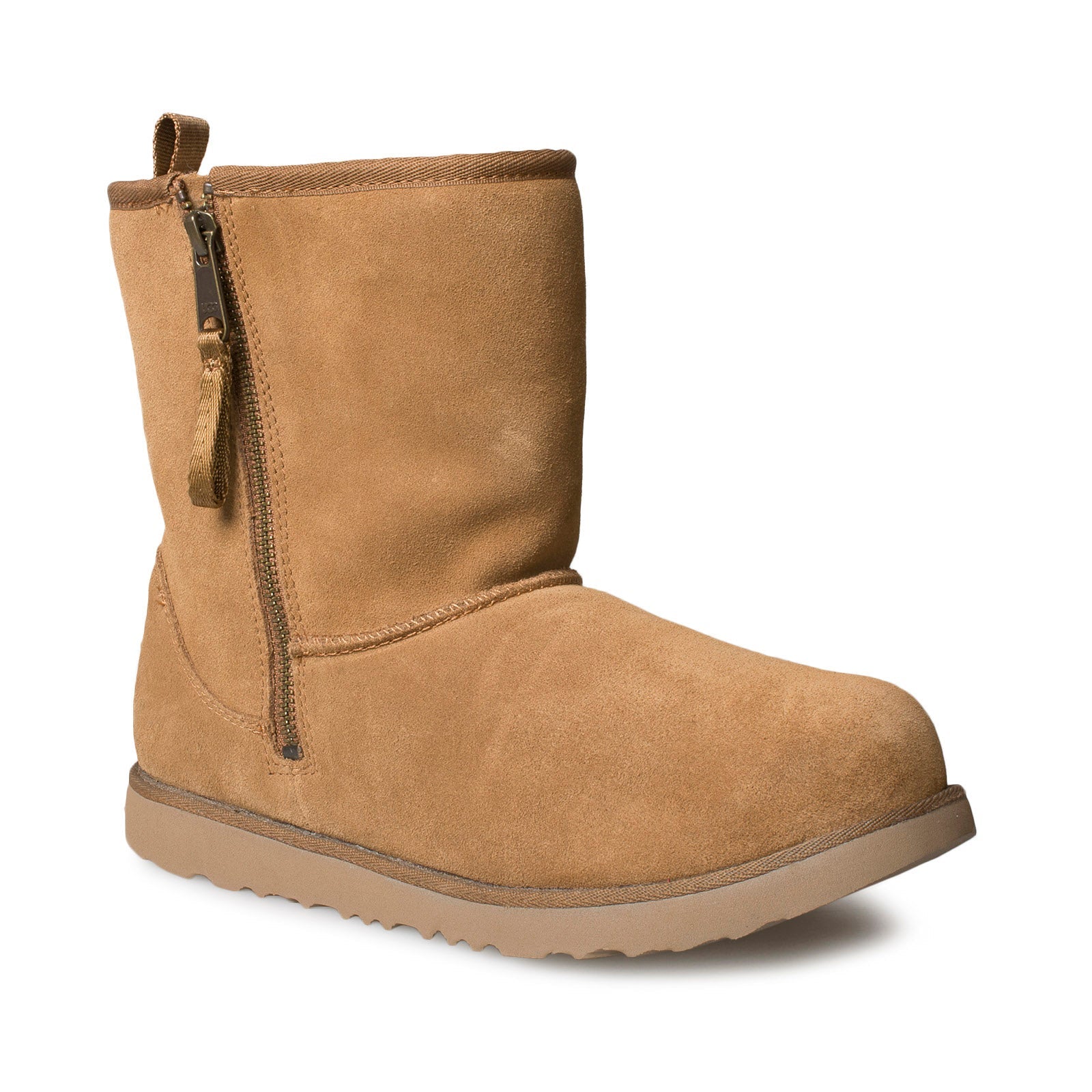 UGG Classic Dual Zip Chestnut Boots - Youth - Image 2