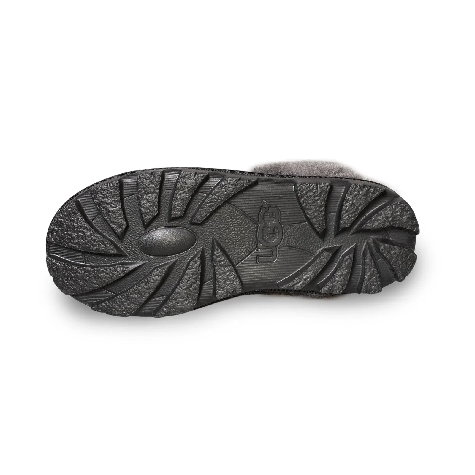UGG Coquette Rubber Black Slippers - Women's - Image 6
