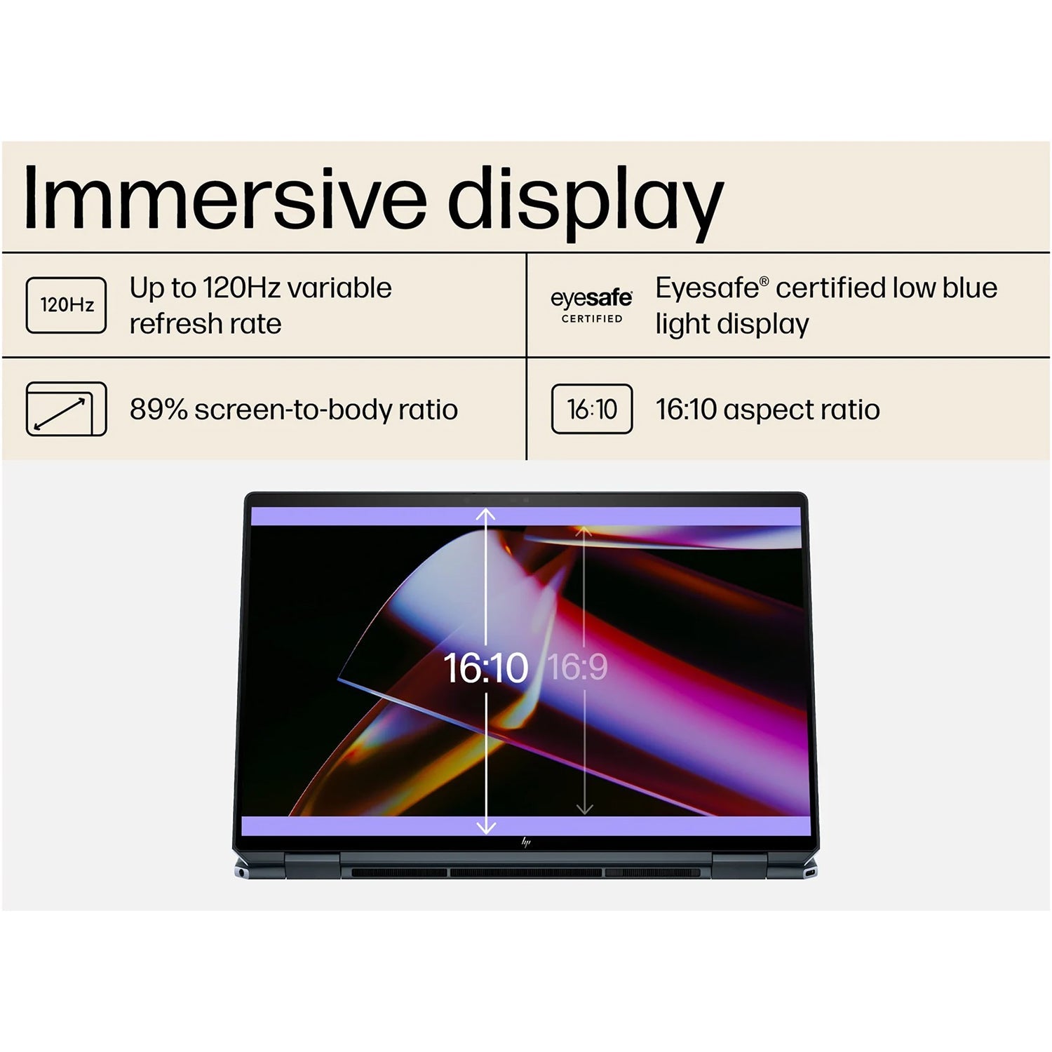 HP Spectre x360 16" 2-in-1 Creator Laptop with Stylus, Intel 16-Core Ultra 7 155H, 16GB RAM, 2TB SSD, 2560×1600 120Hz Touch, Intel Arc Graphics, 9MP Cam, Thunderbolt 4, FP Reader, Win 11 Pro - Image 6