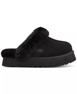 Women's Disquette Slippers In Black