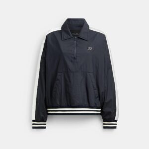 Coach Outlet Sporty Half Zip Jacket