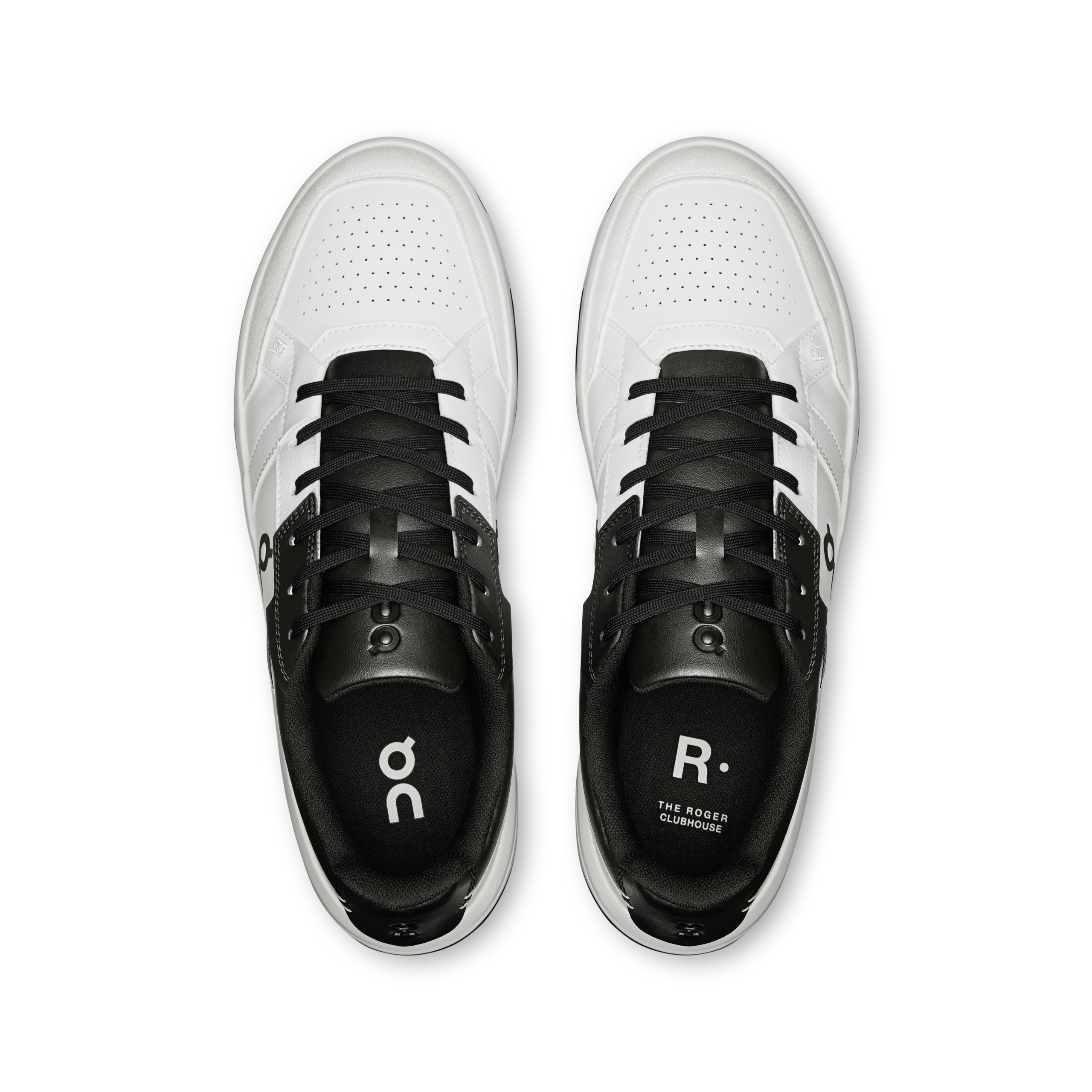 On Running Men's The Roger Clubhouse Shoes - White / Black - Image 4