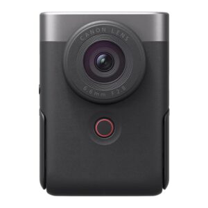 Canon PowerShot V10 1-Inch CMOS Sensor, Built-In Automatic ND-Filter Compact Digital Camera (Silver)