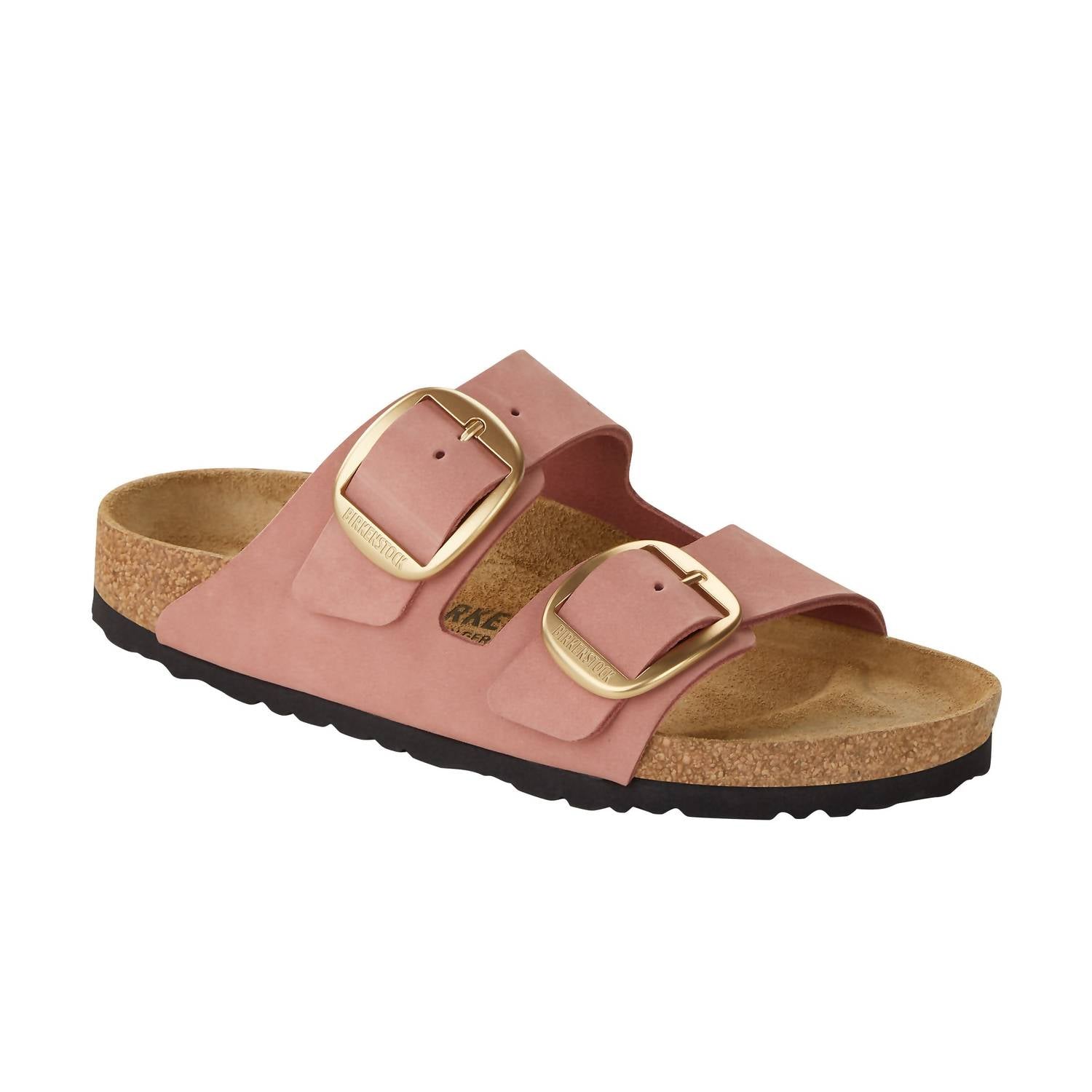 Women's Arizona Big Buckle Narrow Sandal In Old Rose - Image 2