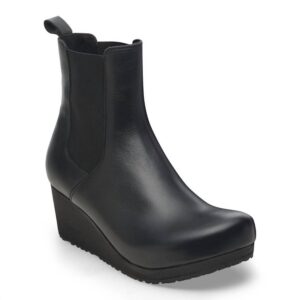 Women's Ebba Wedge Slip On Ankle Boot In Black