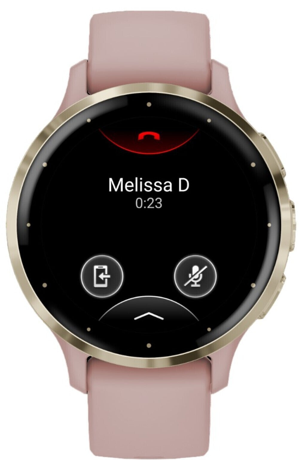 Garmin Venu 3S Smartwatch (Soft Gold/Dust Rose) with Charging Stand and Port Plugs - Image 8