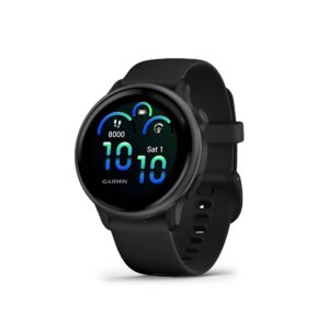 Garmin vivoactive 6 GPS Smartwatch (Slate with Black Band)