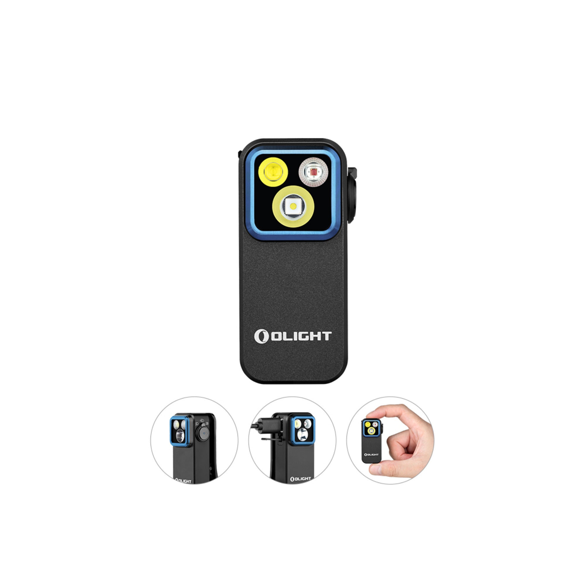 Garmin Forerunner 570 42mm Gray with Black Band and Oclip Clip-On White Bundle - Image 3