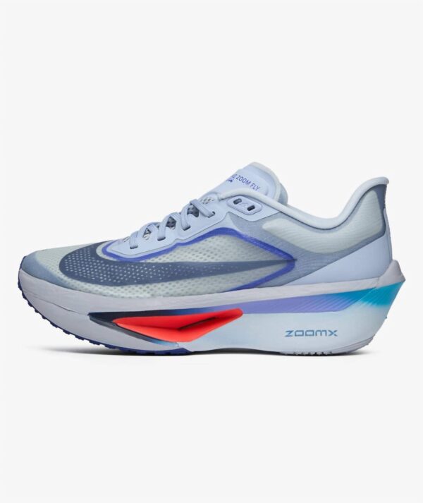 Men's Zoom Fly 6 Running Shoes In Ghost/blue Void-Football Grey