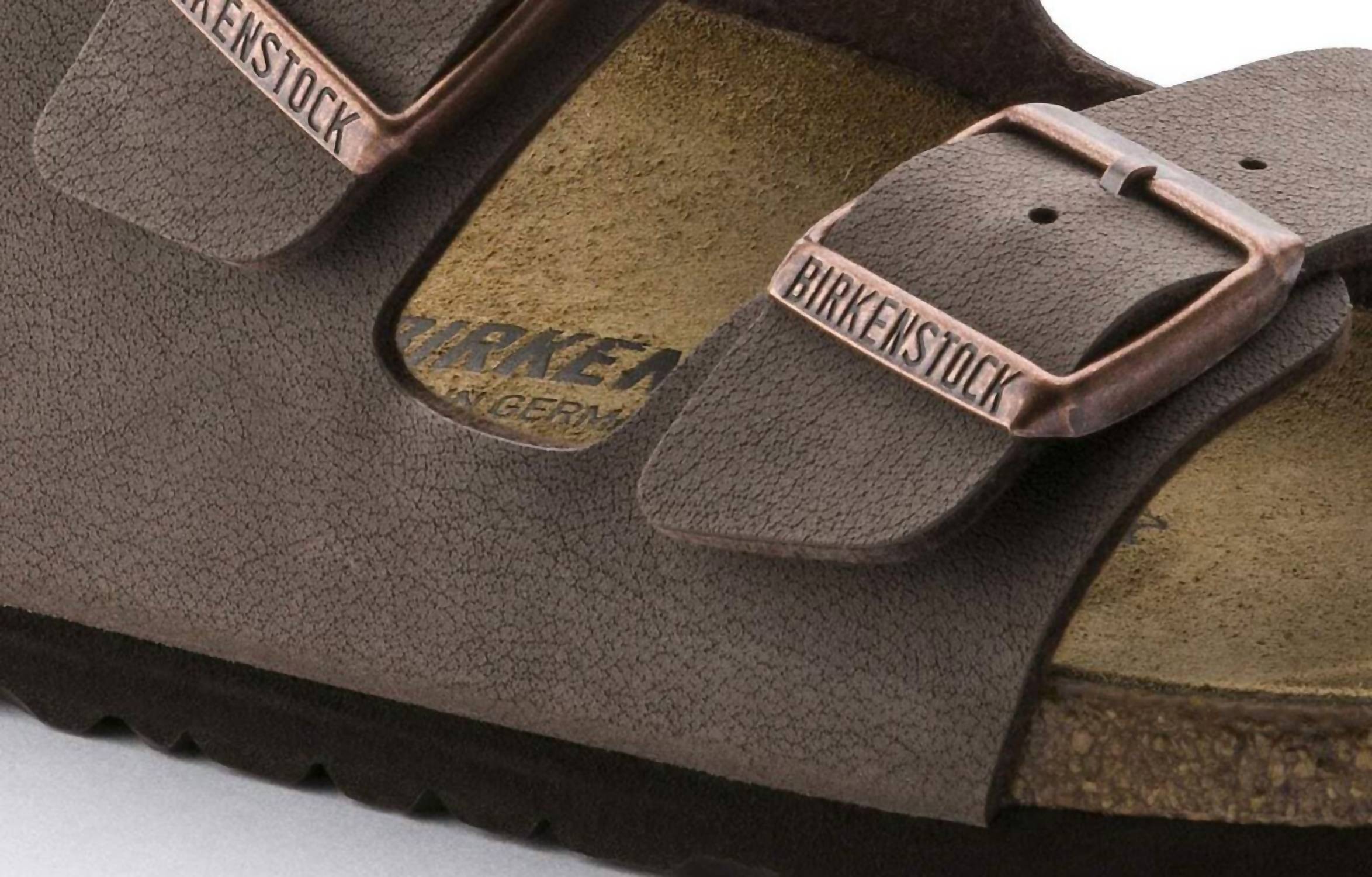 Unisex Arizona Birko-Flor Nubuk Sandals In Mocca - Image 5