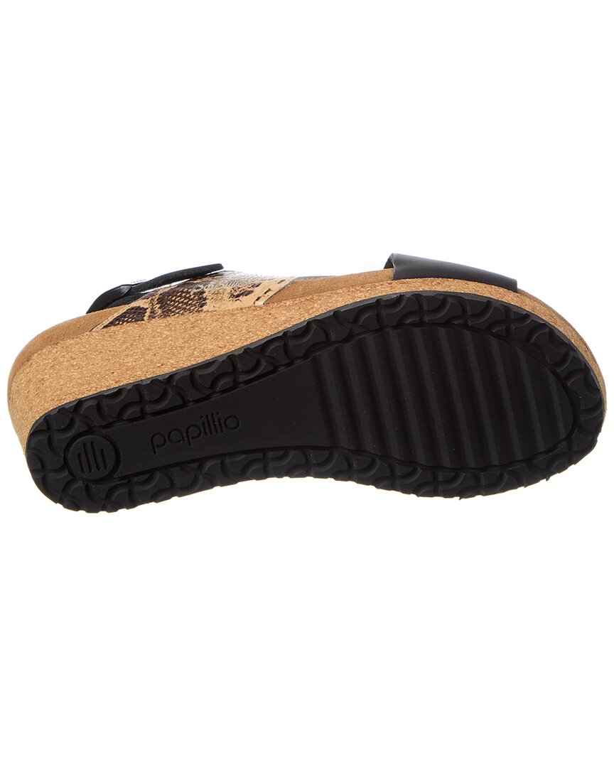 Papillio by Birkenstock Samira Narrow Leather Wedge Sandal - Image 4