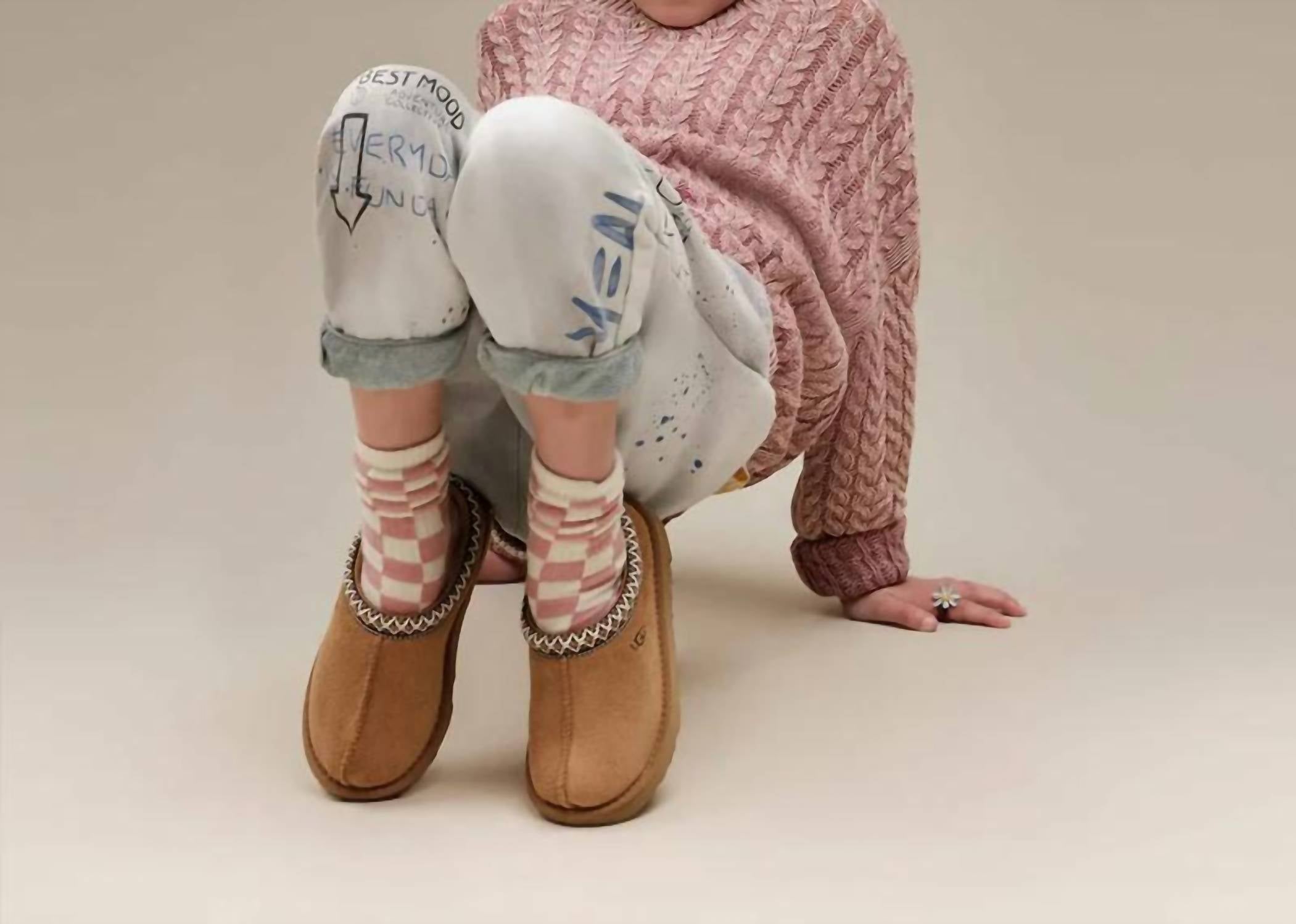 Grade School Kid's Tasman Ii Slipper In Chestnut - Image 4