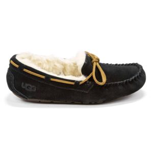 Women's Dakota Moccasin Slippers In Black