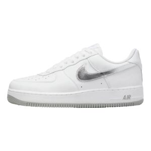 Men's Nike Air Force 1 Low Retro White/Metallic Silver DZ6755-100