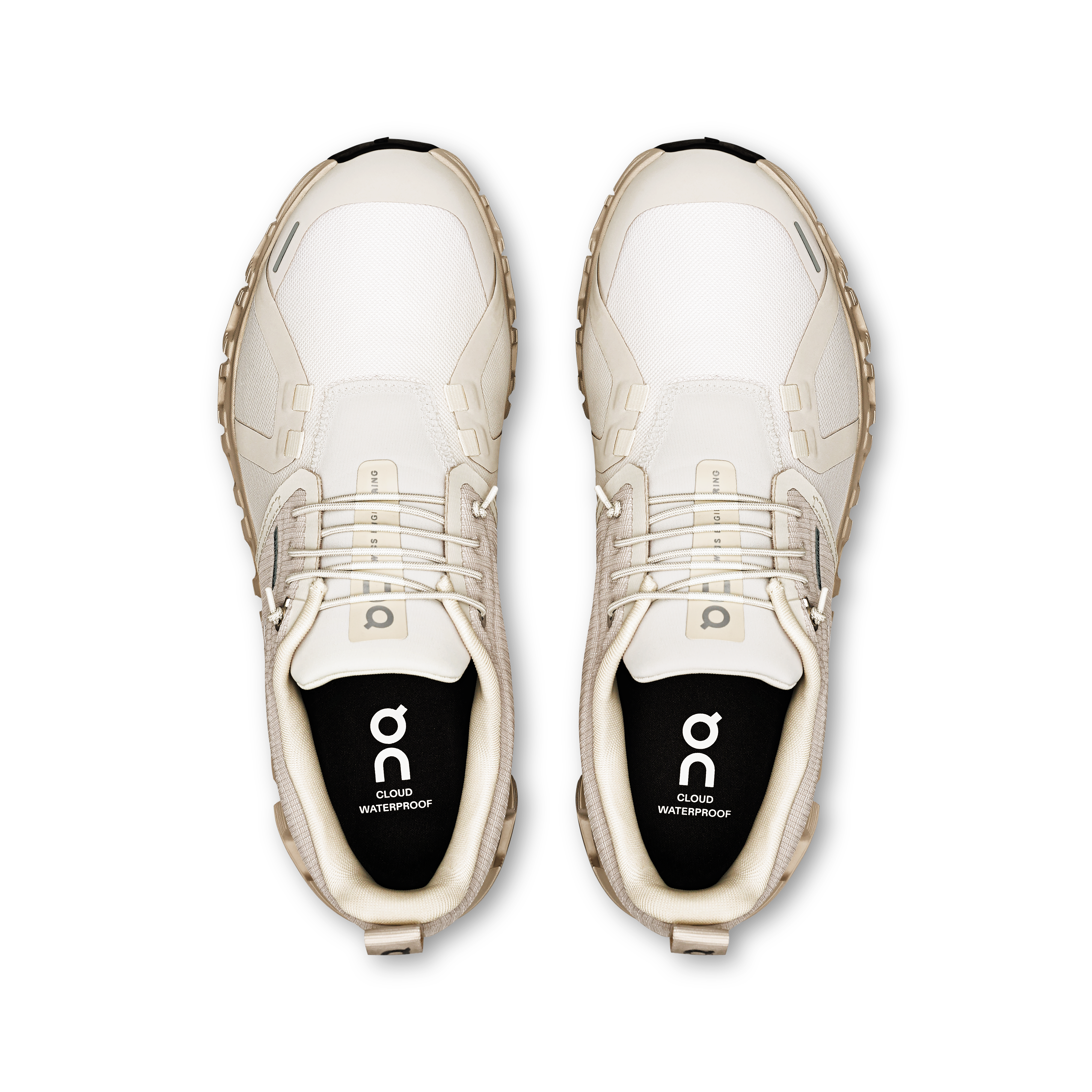 On Running Women's Cloud 6 Wp Shoes - Pearl / Cream - Image 4