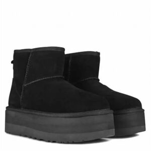 Women's Classic Mini Platform Boot In Black