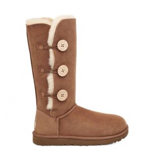 Women's Bailey Button Triplet Boot In Chestnut