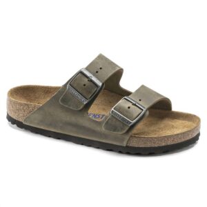 Men's Arizona Soft Footbed Sandal In Faded Khaki