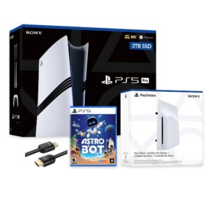 PlayStation 5 Pro 2TB SSD Console with Disc Drive, Wireless Controller and ASTRO BOT - CFI-7019 PS5 Pro