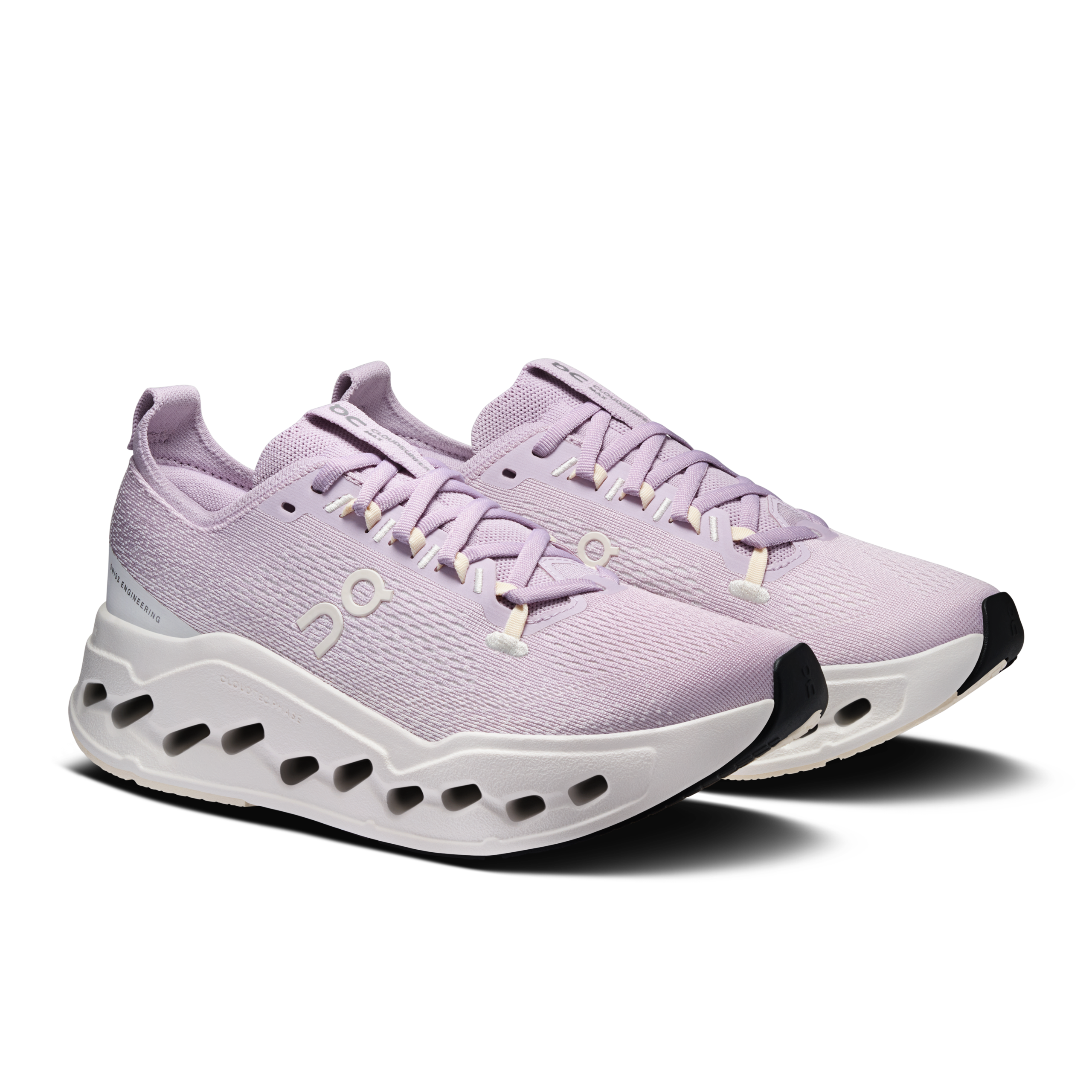 On Running Women's Cloudsurfer Max Wide Shoes - Foxglove / Ivory - Image 2