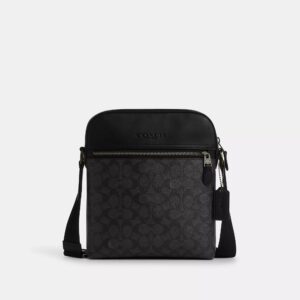 Coach Outlet Houston Flight Bag In Signature Canvas