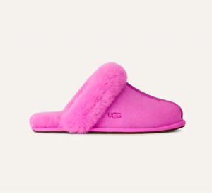 Women's Scuffette Slip-On Slippers In Bright Fuchsia
