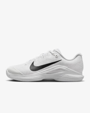 Women's Zoom Vapor 12 Hc Tennis Shoes In White/black-Summit-White