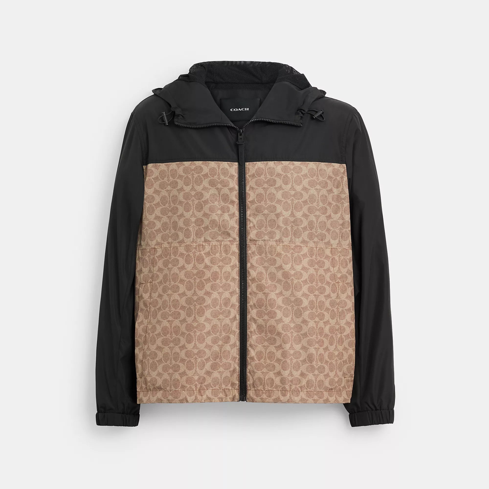Coach Outlet Signature Full Zip Windbreaker In Recycled Polyester - Image 2
