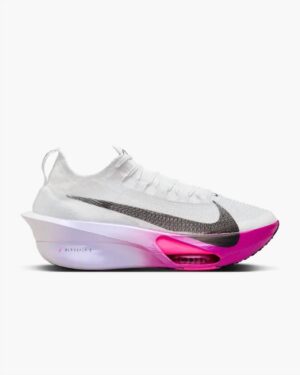 Women's Alphafly 3 Sneaker In White/black-Purple Agate-Vivid Grape