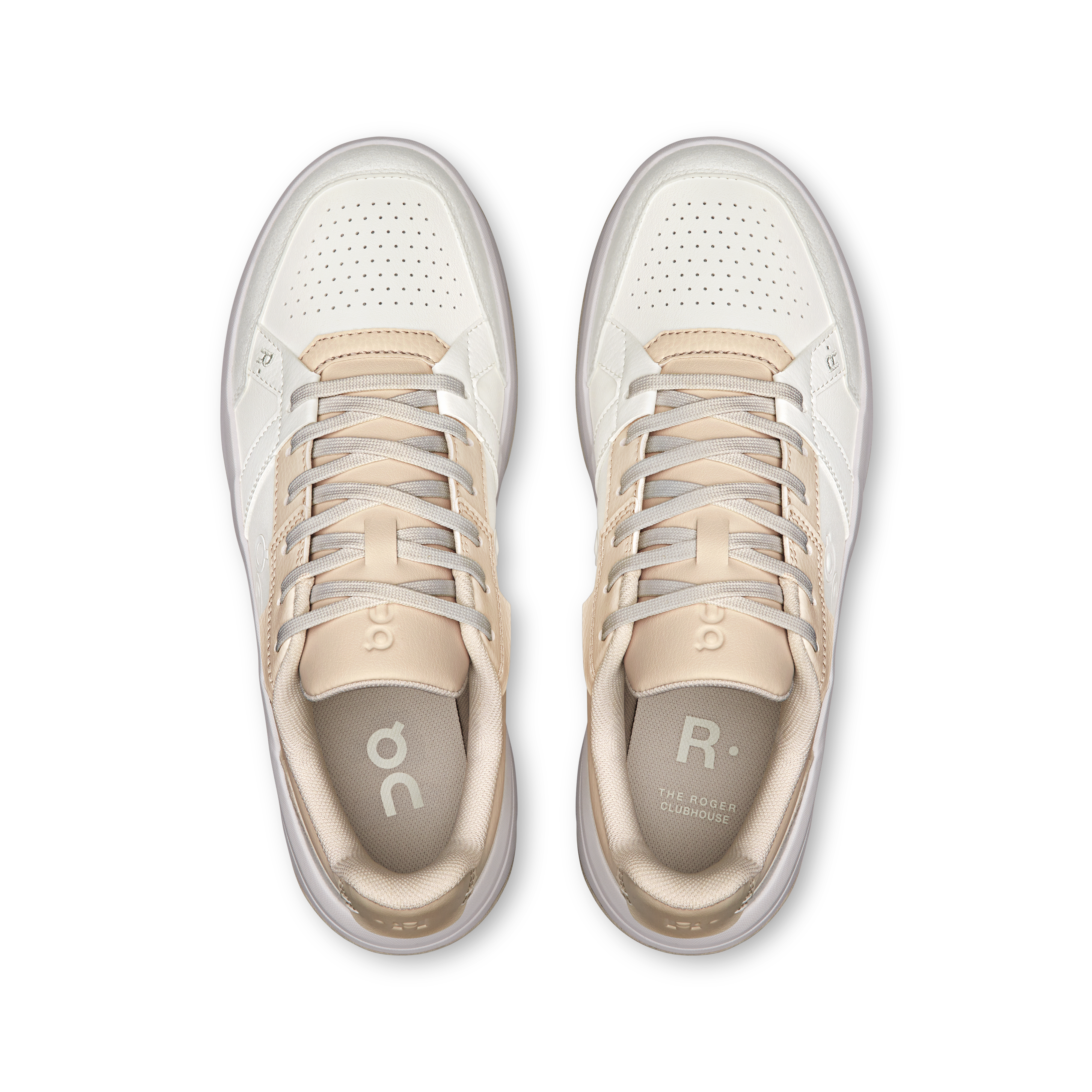 On Running Women's The Roger Clubhouse Shoes - White / Pearl - Image 4