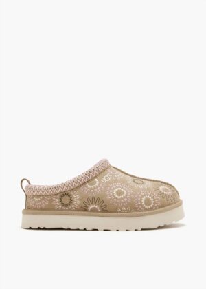 Kids Tazz Sun Stitch Slipper In Mustard Seed