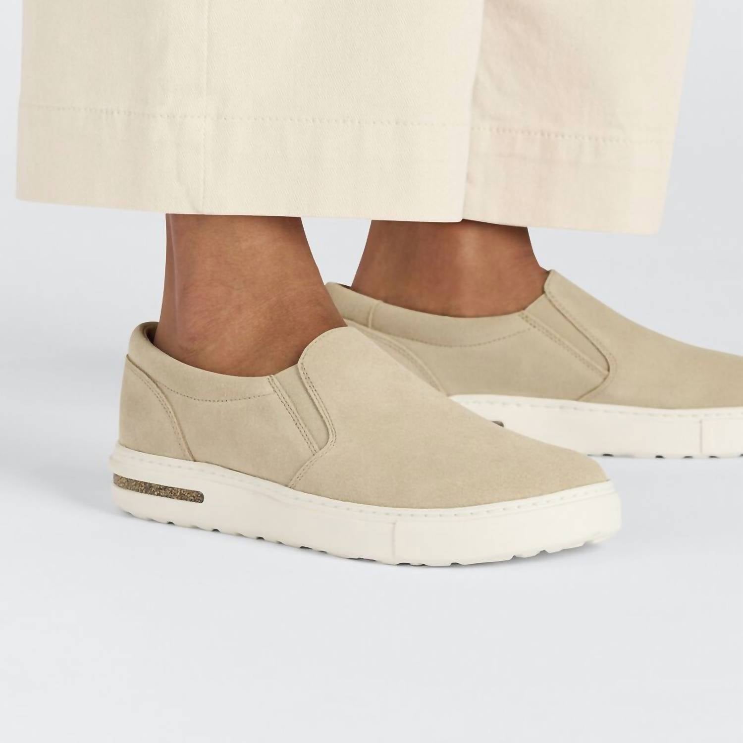 Women's Oswego Narrow Slip-On In Sandcastle - Image 2