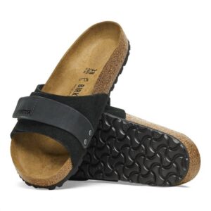 Women's Oita Sandal In Modern Suede Black