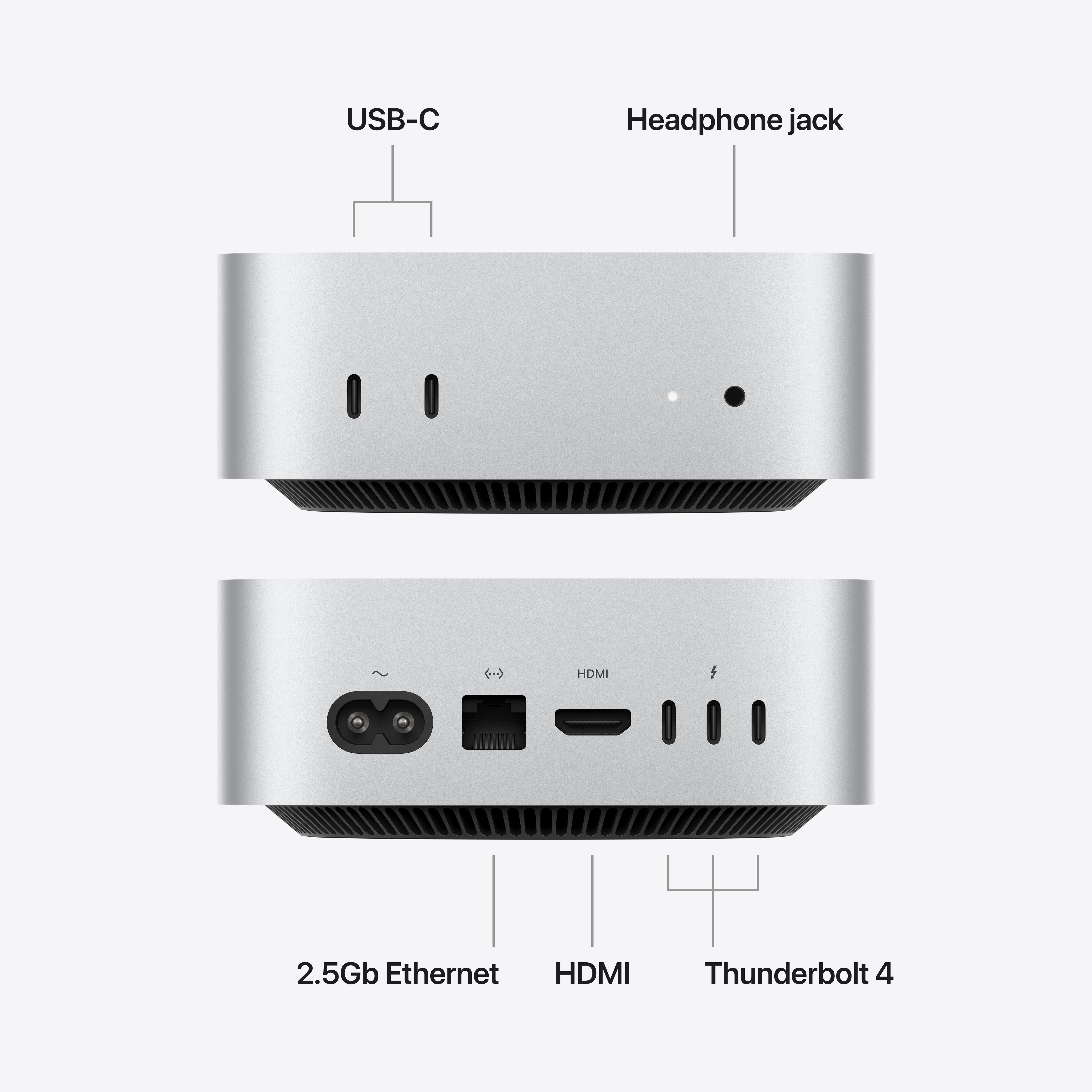 Mac Mini - M6 12-core CPU 12-core GPU - 32GB Memory - 512GB Storage - 2.5 Gigabit Ethernet - Image 4