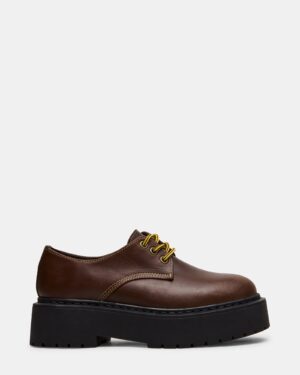 BURNEY BROWN LEATHER
