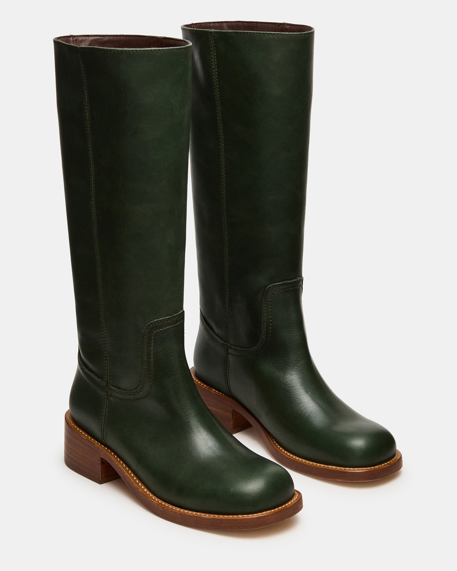 RIGGS DARK GREEN LEATHER - Image 2
