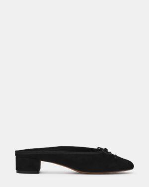 STEFFI MULE BLACK SUEDE