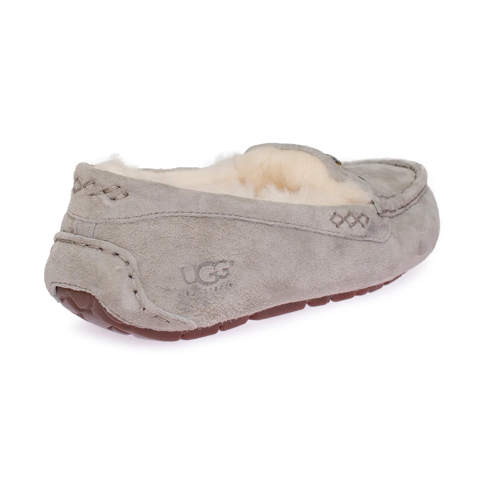 UGG Ansley Chunky Grey Slippers - Women's - Image 3