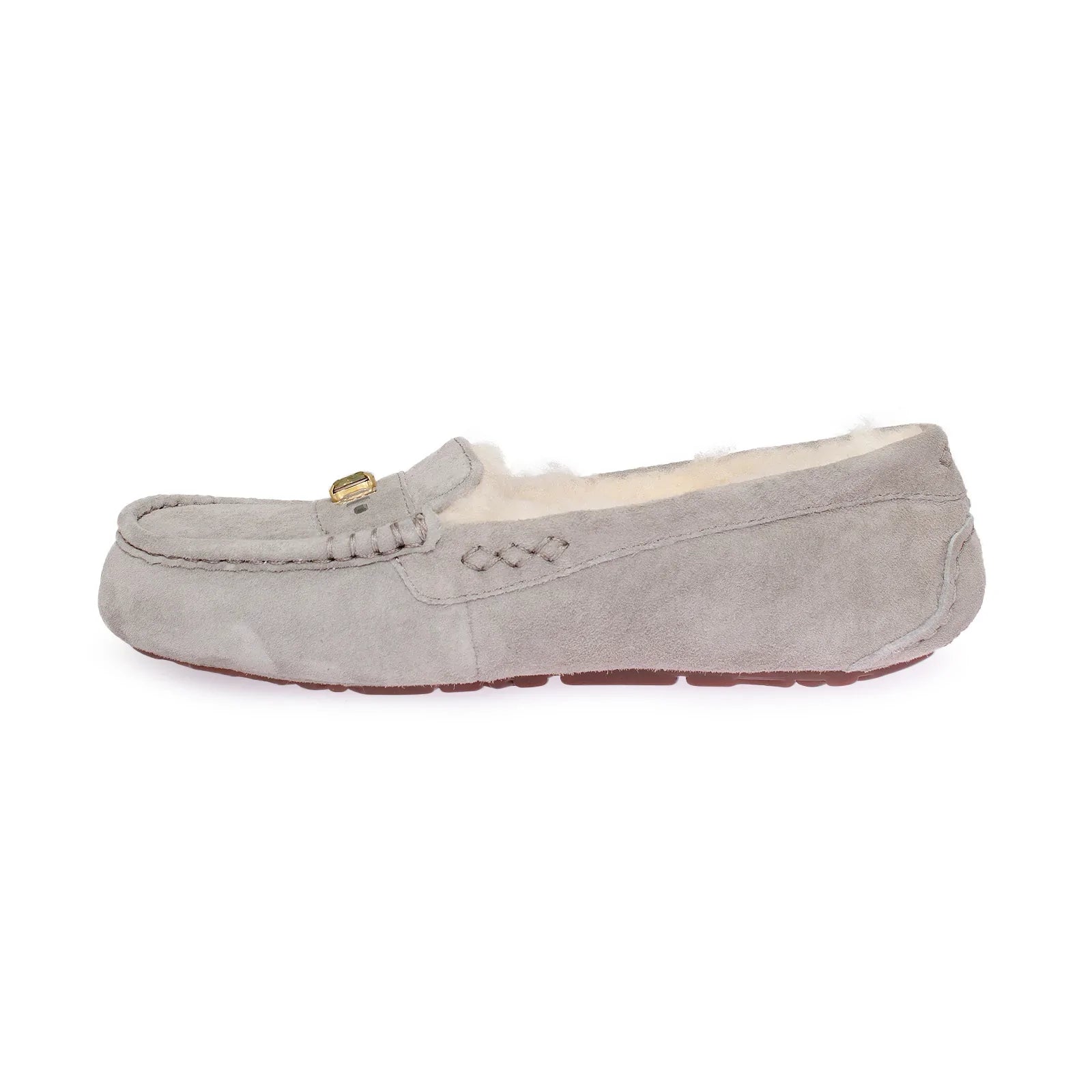 UGG Ansley Chunky Grey Slippers - Women's - Image 4