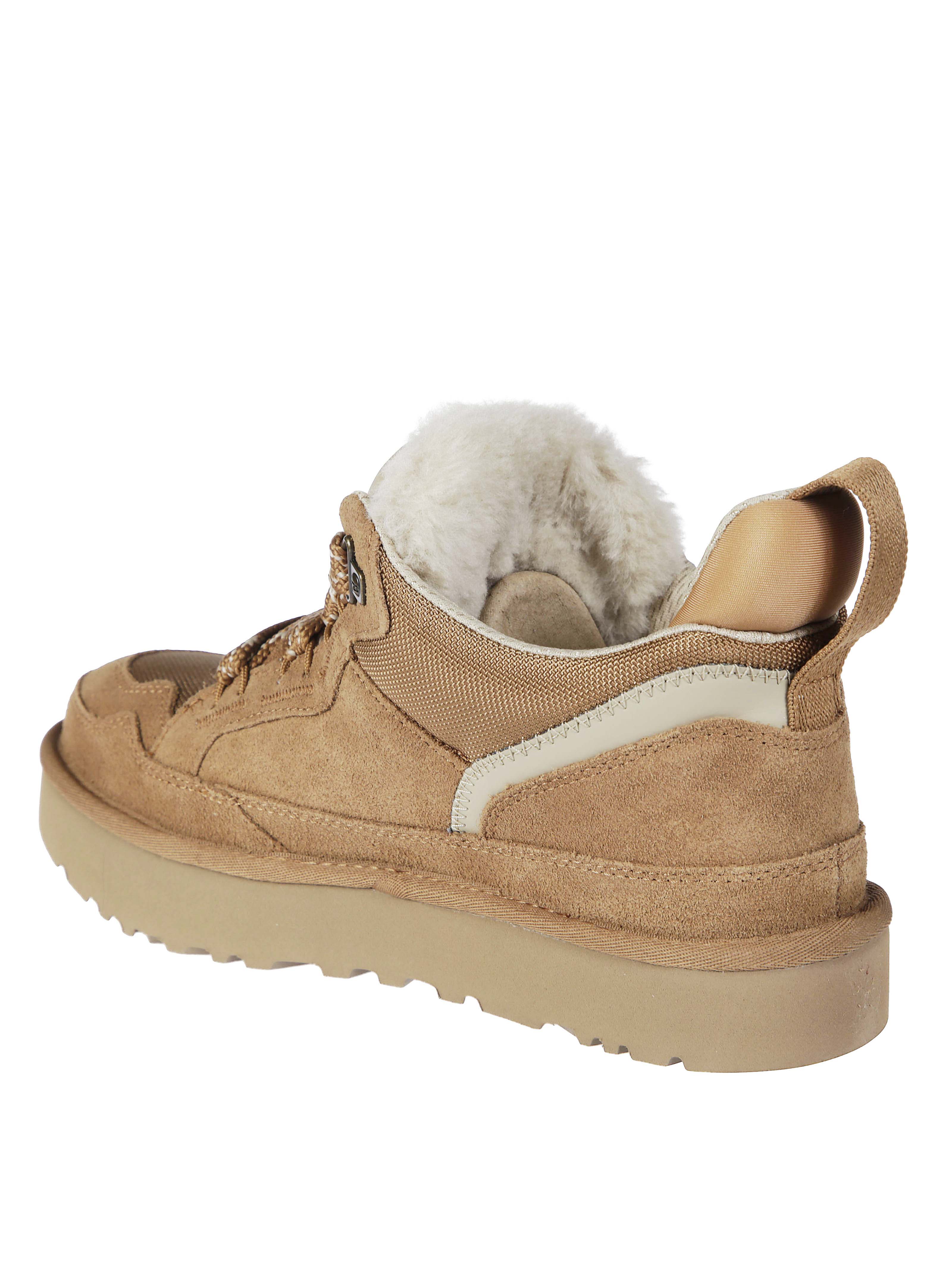 Lowmel Suede-Blend Padded Low-Top Sneakers - Image 3