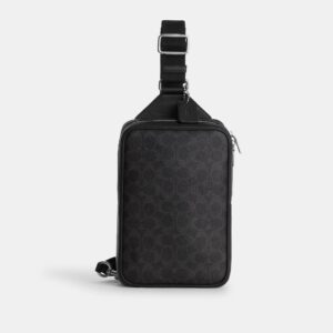 Coach Outlet Ray Pack 17 In Signature Canvas