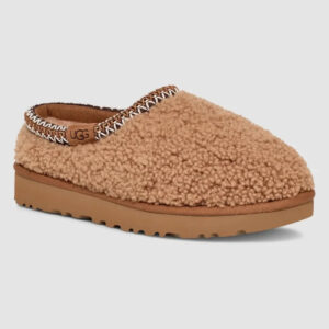 Women's UGG Tasman Maxi Curly 1158356-CHE Slippers Chestnut Sheepskin Shoes GUG200