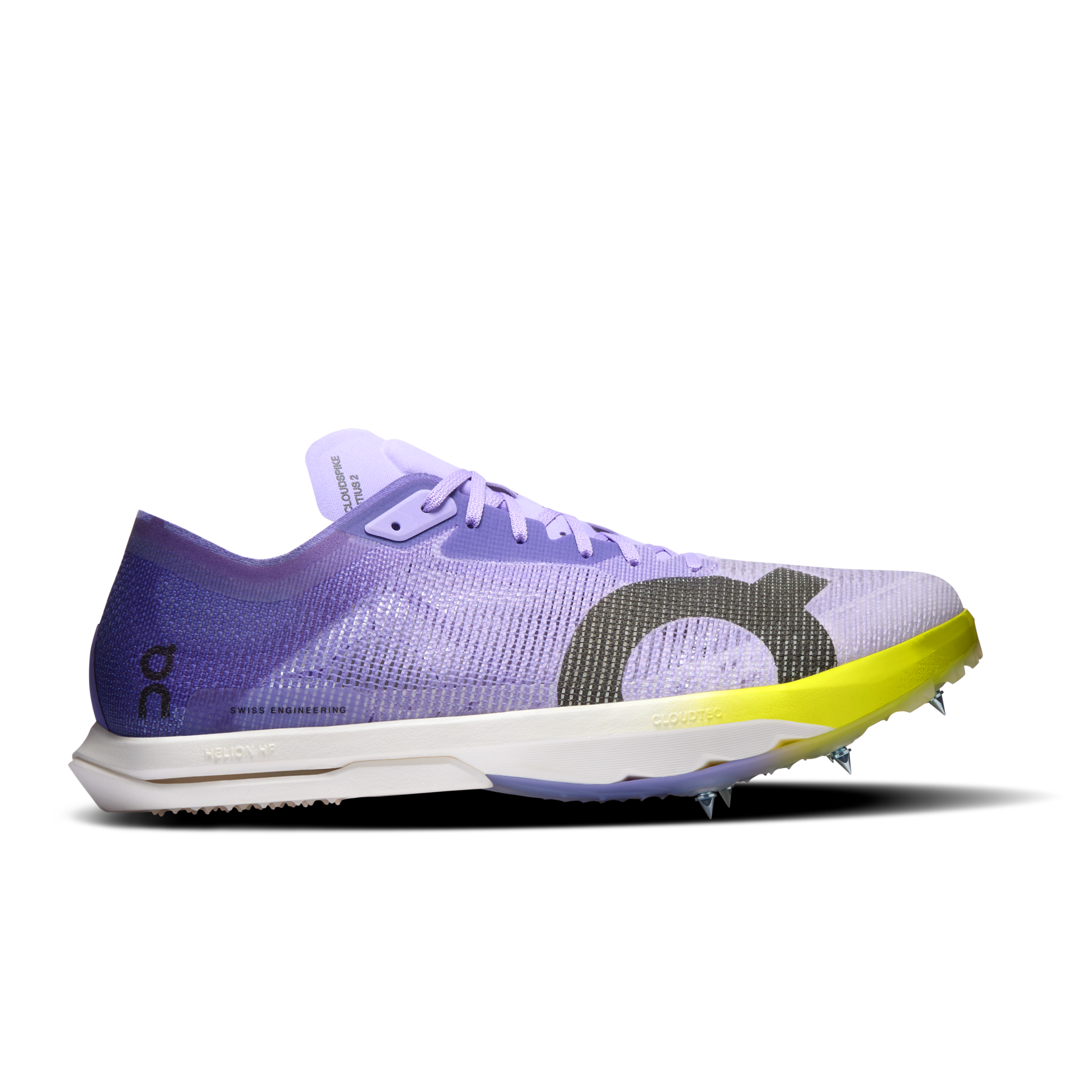 On Running Men's Cloudspike Citius 2 Shoes - Bloom / Lime