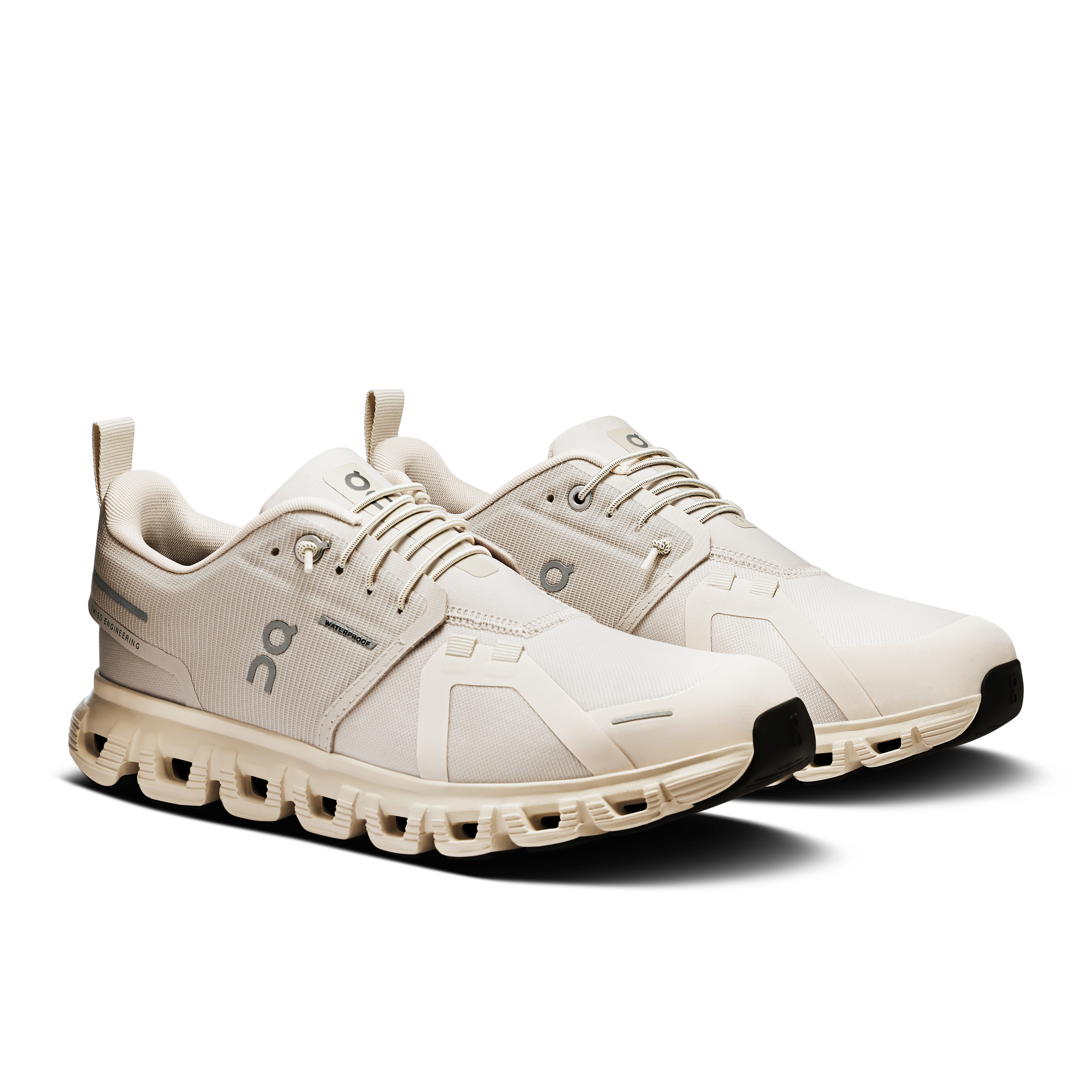 On Running Women's Cloud 6 Wp Shoes - Pearl / Cream - Image 3